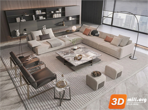 Sofa Minotti Skp Files 